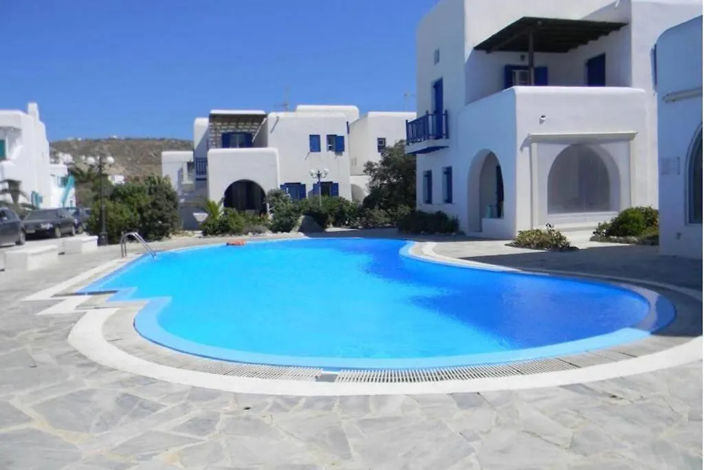 Ferienhaus Pigeon House Ornos Beach Mykonos Town
