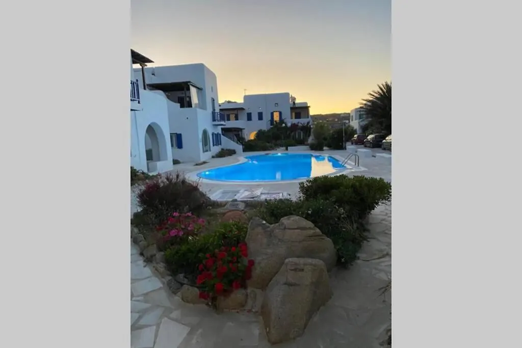 Ferienhaus Pigeon House Ornos Beach Mykonos Town